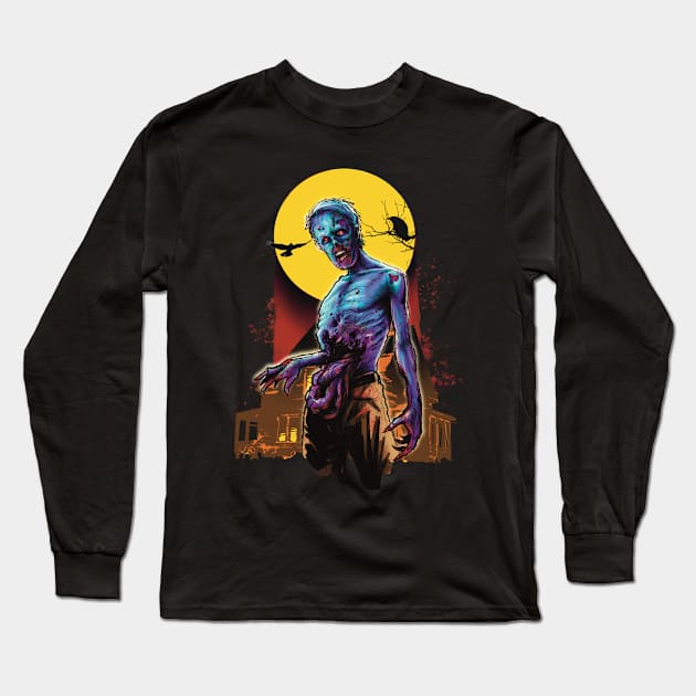 zombie hour Long Sleeve T-Shirt by Paskalamak